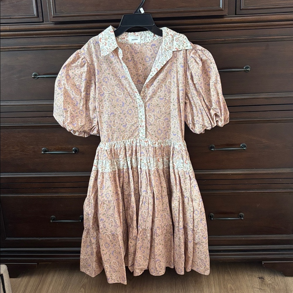 AUREUM Pastel Floral Mini Dress